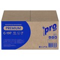 Полотенца бумажные 200 шт., PROtissue (H3) PREMIUM, 2-слойные, белые, КОМПЛЕКТ 20 пачек, 22х21 см, V-сложение, С197, C197 114334
