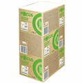 Полотенца бумажные 250 шт. FOCUS (Система H2) Eco, 1-слойные, белые, КОМПЛЕКТ 12 пачек, 24х21,5, Z-сложение, 5083814/5069958 112154