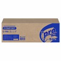 Полотенца бумажные 250 шт., PROtissue (H3) COMFORT, 1-слойные, белые, КОМПЛЕКТ 20 пачек, 22x21, V-сложение, C193 115365