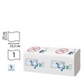 Полотенца бумажные 410 шт., TORK (Система H5) PeakServe, Universal, КОМПЛЕКТ 12 шт., 22,5x20 см, W, 100585 129996