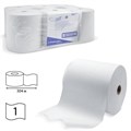 Полотенца бумажные рулонные KIMBERLY-CLARK Scott, КОМПЛЕКТ 6 шт., 304 м, белые, артикул 6667 126122