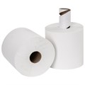 Полотенца бумажные с центральной вытяжкой 300 м, LAIMA (Система M2) UNIVERSAL WHITE, 1-слойные, белые, КОМПЛЕКТ 6 рулонов, 112506 112506