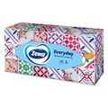 Салфетки косметические 100 штук в картонном боксе, 2-слойные, ZEWA Everyday, 24516, 6286 124758