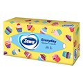 Салфетки косметические 100 штук в картонном боксе, 2-слойные, ZEWA Everyday, 24516, 6286 124758