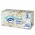Салфетки косметические 90 штук в картонном боксе, 3-слойные, ZEWA Deluxe Design, 28420 111332