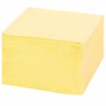 Салфетки бумажные 250 штук, 24х24 см, LAIMA, желтые, 100% целлюлоза, 111948 111948