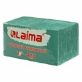 Салфетки бумажные 400 шт., 24х24 см, "Big Pack", зелёные, 100% целлюлоза, LAIMA, 114728 114728