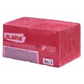 Салфетки бумажные 400 шт., 24х24 см, "Big Pack", красные, 100% целлюлоза, LAIMA, 114727 114727