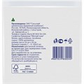 Салфетки бумажные, 100 шт., 24х24 см, МЯГКИЙ ЗНАК, белые, 100% целлюлоза, C4 127953