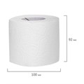 Бумага туалетная 2-х слойная, Mega Pack (32 рулона по 15 метров), LAIMA LUXE, 100% целлюлоза, 115398, 5087443 115398