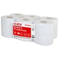 Бумага туалетная 150 м, LAIMA (Система Т2) PREMIUM, 2-слойная, белая с ЦВЕТНЫМ ТИСНЕНИЕМ, КОМПЛЕКТ 12 рулонов, 112516 112516