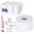 Бумага туалетная 200 м, LAIMA (T2), UNIVERSAL WHITE, 1-слойная, цвет белый, КОМПЛЕКТ 12 рулонов, 111335 111335