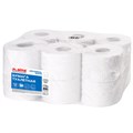 Бумага туалетная 200 м, LAIMA (T2), UNIVERSAL WHITE, 1-слойная, цвет белый, КОМПЛЕКТ 12 рулонов, 111335 111335