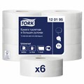 Бумага туалетная 525 метров БОЛЬШОЙ РУЛОН, TORK (Система T1) UNIVERSAL, 1-слойная, КОМПЛЕКТ 6 рулонов, 120195 124548
