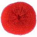 Губки (мочалки) пластиковые, сетчатые, 3х7 г, КОМПЛЕКТ 3 шт., для посуды, гриля, плиты, LAIMA, 603107 603107