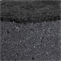 Губки для посуды OVAL BLACK 95х65х35 мм КОМПЛЕКТ 6 шт., КРУПНОПОРИСТЫЙ поролон/абразив LAIMA, 608649 608649