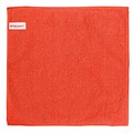 Салфетка из МИКРОФИБРЫ универсальная 30х30 см, оранжевая, 220 г/м2, LAIMA, 601242 601242