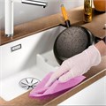 Салфетки ВИСКОЗНЫЕ универсальные MEDIUM, 25х25 см, КОМПЛЕКТ 5 шт., 80 г/м2, ЛЮБАША, К4122, 605501 605501