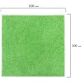 Салфетки из МИКРОФИБРЫ 30х30 см, КОМПЛЕКТ 3 шт., OVERLOCK MULTI COLOUR, 220 г/м2, LAIMA HOME, 608221 608221