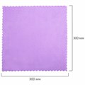 Салфетки из МИКРОФИБРЫ ПЛЮШЕВОЙ 30х30 см, КОМПЛЕКТ 20 шт., PASTEL, ассорти, 250 г/м2, LAIMA HOME, 608444 608444