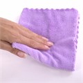 Салфетки из МИКРОФИБРЫ ПЛЮШЕВОЙ 30х30 см, КОМПЛЕКТ 20 шт., PASTEL, ассорти, 250 г/м2, LAIMA HOME, 608444 608444