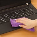 Салфетки из МИКРОФИБРЫ универсальные 30х30 см, КОМПЛЕКТ 3 шт., ассорти, 180 г/м2, ЛЮБАША ЭКОНОМ, 606306 606306