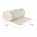 Полотно ХПП холстопрошивное ПЛОТНОЕ светлое 0,75х50 м, 170(±10) г/м2, шаг 2,5 мм, LAIMA Стандарт, 605542 605542