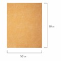 Тряпка ВИСКОЗНАЯ универсальная STANDART, 50х60 см, 120 г/м2, оранжевая, ЛЮБАША, К4118, 605498 605498