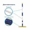 Окномойка LAIMA вращающаяся, телескопическая ручка, рабочая часть 25 см (стяжка, губка, ручка), для дома и офиса, 601494 601494