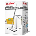 Комплект для уборки: швабра, ведро 11 л/9 л двухкамерное с отжимом, насадка МОП (кармашки с двух сторон) PRO CLEAN, LAIMA, 607979 607979