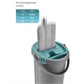Комплект для уборки: швабра, ведро 8 л/7 л двухкамерное с отжимом, насадка, LIGHT MOP, MILEY, 901-618 607750