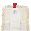 Насадка МОП плоская для швабры/держателя 40 см, уши/карманы (ТИП У/К), нашивной хлопок, LAIMA EXPERT, 605303 605303