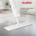 Насадки МОП для швабры липучка, КОМПЛЕКТ 2 шт., плотная микрофибра, 38х12,5 см, LAIMA, 609148 609148