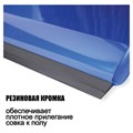 Совок для мусора + щетка, рукоятки 80 см пластик, синий, "ЛЕНИВКА XL", LAIMA, 608212 608212