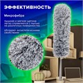 Пипидастр (сметка-метелка) для уборки, метелка 45 см, рукоятка 130-180 см, серый, LAIMA HOME, 606807 606807