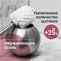 Ерш для унитаза LAIMA, с подставкой в форме шара, нержавеющая сталь, матовый, 601617 601617