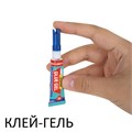 Клей-Гель моментальный 3 шт. по 3 г + Суперклей 3 шт. по 3 г, НАБОР 6 тюбиков, BRAUBERG EXTRA, 608108 608108