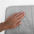 Комплект ковриков MEMORY EFFECT для ванной 50х80 см и туалета 40х60 см светло-серый LAIMA HOME, 608446 608446