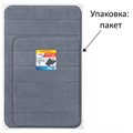 Комплект ковриков MEMORY EFFECT для ванной 50х80 см и туалета 40х60 см темно-серый LAIMA HOME, 608448 608448