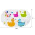 Коврик противоскользящий для ванной детский, УТЯТА, 69х39 см, 1 шт., BRAUBERG KIDS, 665184 665184