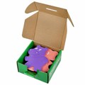 Мини-коврик для ванной набор 8 штук, АССОРТИ, BRAUBERG KIDS, картонная коробка, 665186 665186
