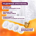 Штора для ванной комнаты CRYSTAL WALL с 3D-эффектом водонепроницаемая, 180х180 см, LAIMA HOME, 608451 608451