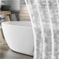 Штора для ванной комнаты CRYSTAL WALL с 3D-эффектом водонепроницаемая, 180х180 см, LAIMA HOME, 608451 608451