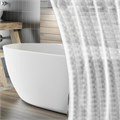 Штора для ванной комнаты LENS FLARE с 3D-эффектом водонепроницаемая, 180х180 см, LAIMA HOME, 608450 608450