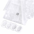 Штора для ванной комнаты WET STONES с 3D-эффектом водонепроницаемая, 180х180 см, LAIMA HOME, 608449 608449