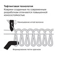 Коврик входной ИЗНОСОСТОЙКИЙ влаговпитывающий 120х180 см, толщина 8 мм, ТАФТИНГ, серый, LAIMA EXPERT, 606887 606887