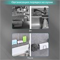 Крючки самоклеящиеся 5х5 см для ванной комнаты, кухни, КОМПЛЕКТ 2 шт., нержавеющая сталь, LAIMA Home, 608798 608798