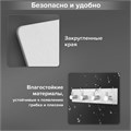 Крючки самоклеящиеся универсальные 18х4,5 см, 4 шт. на планке, сталь, серебристые, LAIMA Home, 608787 608787