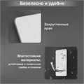 Крючки самоклеящиеся универсальные 2,5x4,5 см, КОМПЛЕКТ 4 шт., сталь, серебристые, LAIMA HOME, 608788 608788