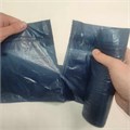Мешки для мусора 120 л, с завязками, синие, в рулоне 10 шт., ПВД, 30 мкм, 70х110 см, КБ, "Ultra", 1725 604928
